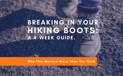 Breaking In Your Camino Hiking Boots: A 4-Week Guide